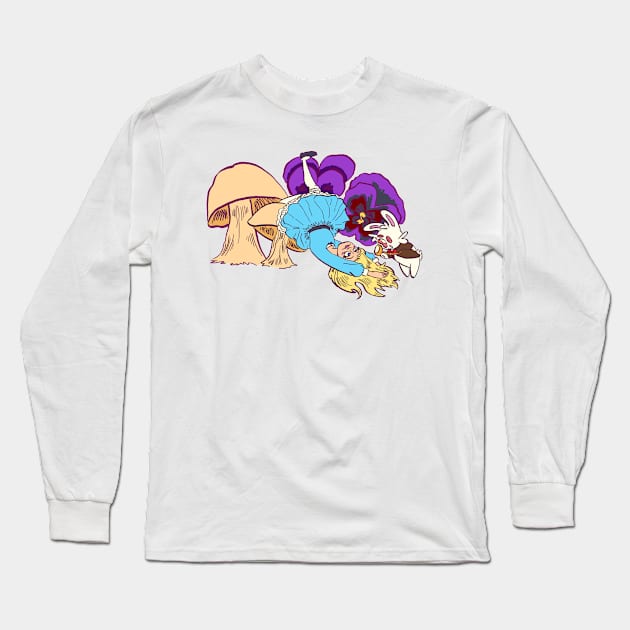 You're Late Long Sleeve T-Shirt by tazzes